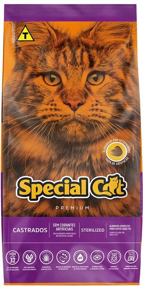Ração Special Cat Premium Castrados