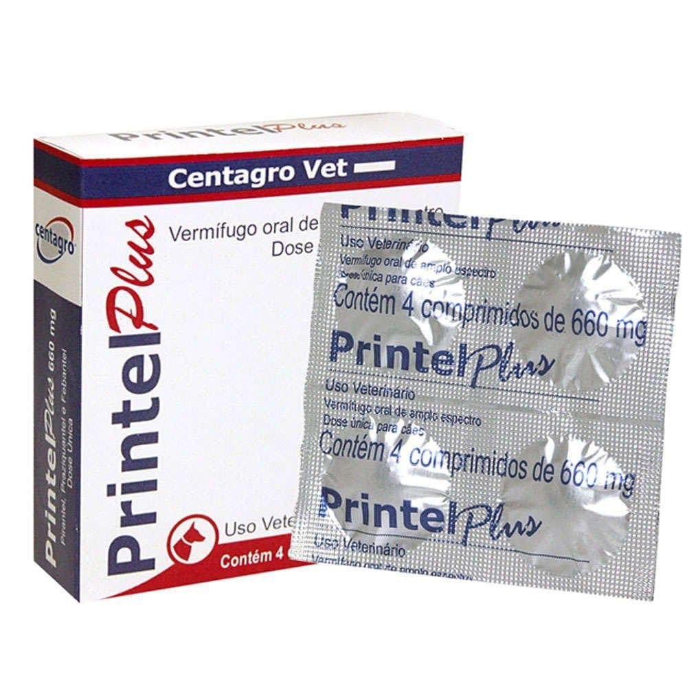 Vermífugo Printel Plus 660mg