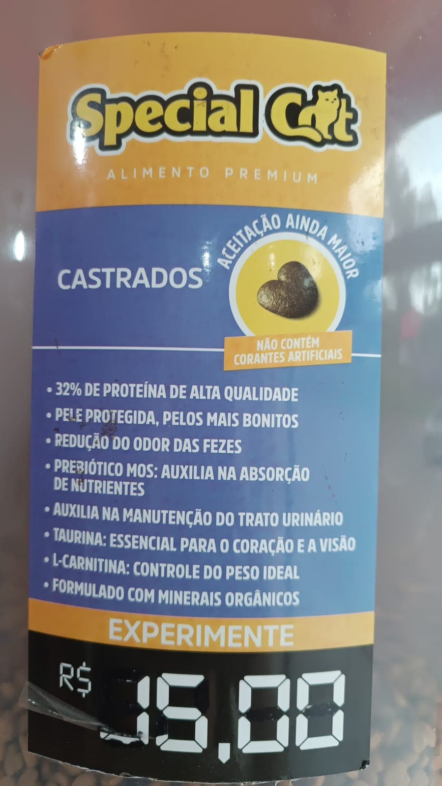 Ração Special Cat Castrados (Linha Experimente)