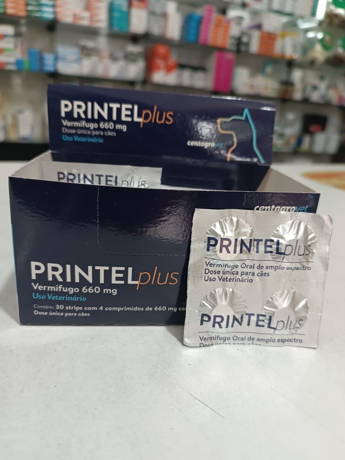 Vermífugo Printel Plus (Imagem Loja)